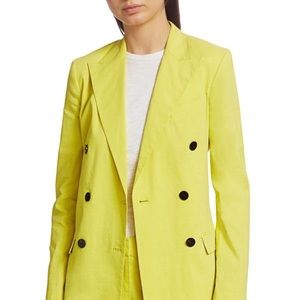THEORY Tailor Double-Breasted Blazer 💛 this size is sold out everywhere